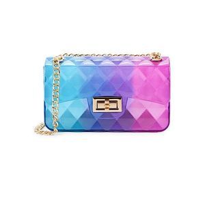 Ombré Quilted Jelly Convertible Clutch